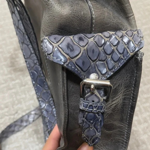 Freebird by Steven Brett Charcoal Backpack with Tassel Details - Picture 8 of 9